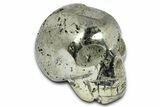 Sparkling Pyrite Skull - Peru #378792-1